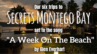 “A Week On The Beach” at Secrets Montego Bay Jamaica [upl. by Sivartal]