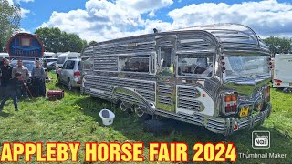 APPLEBY HORSE FAIR 2024 camperlife vanlife vanlifeuk lifeontheroad foryou [upl. by Minnaminnie510]