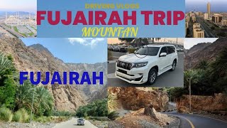 Fujairah Tourist Place  Beautiful Mountain Drive Vlogs [upl. by Irahcaz260]