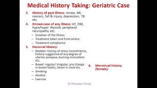 Geriatric Clinico Social Case Taking  Lecture in HINDI [upl. by Galer]