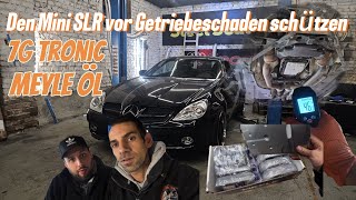 Mercedes Slk R171 7GTronic Getriebe Öl [upl. by Esli129]