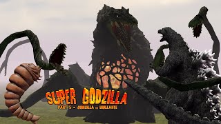 AsylusGoji91 Studios Super Godzilla The Movie  Part 5 [upl. by Bandur834]