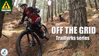 OFF THE GRID Woodhill MTB Park Trail forks series [upl. by Lucila]