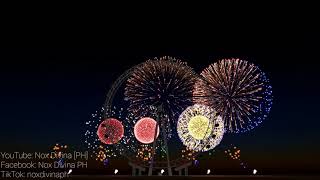 SpongeBob SquarePants  Jellyfish Jam Fireworks Display Created on FWSim [upl. by Christoph408]