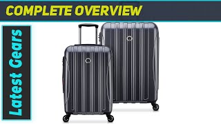 DELSEY Paris Helium Aero Hardside Luggage Best Value for Travelers [upl. by Nashom]