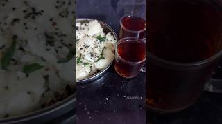 kappayum 👌🏼😋 mint black tea teatime shortsvideo [upl. by Laval725]