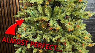 National Tree Company PreLit Dunhill Fir Artificial Christmas Tree  Review [upl. by Osrick40]