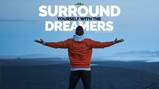 Surround Yourself With The Dreamers  Lewis Howes Motivational Speech [upl. by Nemzzaj]