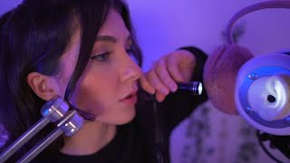 ASMR  EXAMEN de OÍDOS 👂 Test Auditivo Diapasón susurros clicks  ASMR en Español [upl. by Trebleda948]