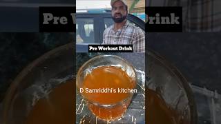 Pre Workout Drink waterfatburnerfitnessViral Fitness Coach Nitesh Sonis Recipeshortsniteshsoni [upl. by Lleznod]