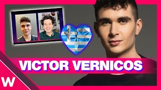 🇬🇷 Victor Vernicos quotWhat They Sayquot Interview  Eurovision 2023 Greece [upl. by Mccoy]