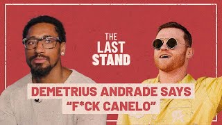 Demetrius Andrade says quotFCK Caneloquot [upl. by Tyre]