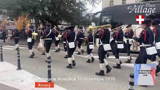 Armistice du 11 novembre 1918 à Annecy [upl. by Ravert]