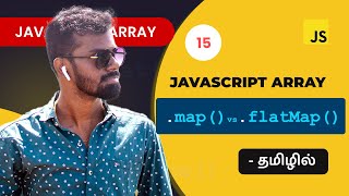 15  Javascript flatMap array method in Tamil  Javascript Array Methods [upl. by Nnalatsyrc]