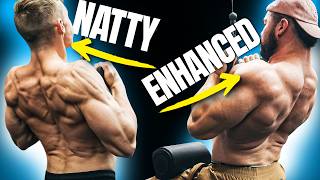 Natty Vs Enhanced Back Workout What’s the Difference [upl. by Earissed]