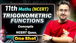 Trigonometric Functions Complete Chapter 1 Shot  Class 11❤️❤️ [upl. by Melena78]