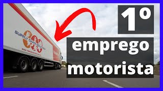 INCRÍVEL Transportadora dá OPORTUNIDADE para primeiro emprego de CAMINHONEIRO [upl. by Assilak]