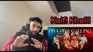 Reaction On Piya Piya Calling  Coke Studio Pakistan  S15  Karpe  Kaifi K Amanda D  Quick Style [upl. by Einolem]