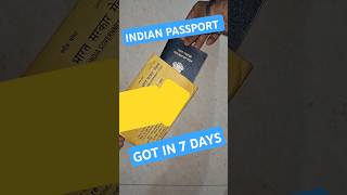 Indian Passport unboxing 2024  Not E passport shorts passport unboxing trending [upl. by Ylecic]