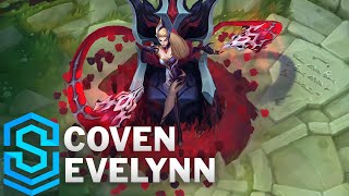 Coven Evelynn Skin Spotlight  PreRelease  League of Legends [upl. by Amund763]