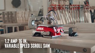 12 Amp 16 In Variable Speed Scroll Saw SS9503 [upl. by Yllor]