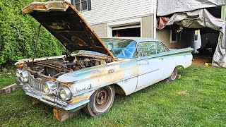 1959 Oldsmobile Dynamic 88 Sitting For Years WILL IT RUN  NNKH [upl. by Hovey]