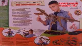 Tyrannosaurus Rex SkeletonJurassic Hunters Geoworld [upl. by Waldack819]