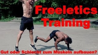 Freeletics Training gut oder schlecht zum Muskeln aufbauen [upl. by Alecia]