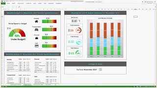 How To Use Our Excel Budget Planner Template [upl. by Aihsenek]