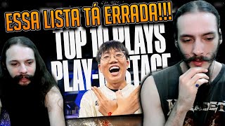 As 10 melhores jogadas no palco da Fase de Entrada  Mundial 2024  LoL Esports  REACT [upl. by Chemash]