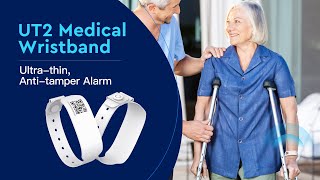 UT2 Medical Wristband  Ultrathin Antitamper Alarm [upl. by Attenyt]