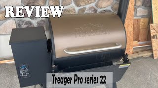 Treager Pro series 22 Review  This Smoker and Grill Any Good [upl. by Uriisa]