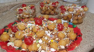 Struffoli natalizi spettacolari mai fatti così 🎅🎅🎅🎅🌲🌲🌲🌲🌲🍡🍡 [upl. by Sanderson716]