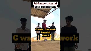 C walk footwork Tutorial part 1 cwalk cwalktutorial cwalking shorts snoopdogg [upl. by Leuams]