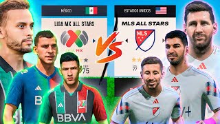 ENFRENTÉ A LA LIGA MX CONTRA LA MLS EN FC 24  TORNEO SUPER ESTRELLAS [upl. by Eatnuahs]