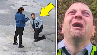 Racist Cop Attacks Black Woman Not Knowing She is CIA Agent [upl. by Hake203]