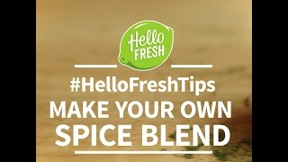 HelloFreshTips  How to make your own spice blend [upl. by Atikahc]