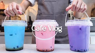 🥤편안한 주말1시간 모아보기💐1 hoursCafe VlogASMRTasty Coffee149 [upl. by Dorren]