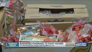 ICT Restaurant Week donates proceeds to the Kansas Food Bank [upl. by Nodlehs171]