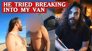 My WORST experience while living in a van a total nightmare  Vanlife Horror Stories [upl. by Llerryt681]