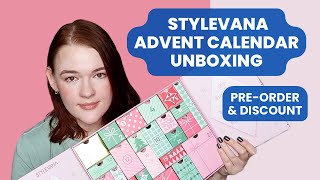 Unboxing Stylevana Kbeauty Advent Calendar 2024  PRELAUNCH ORDER  KBEAUTYHOBBIT [upl. by Anaderol]