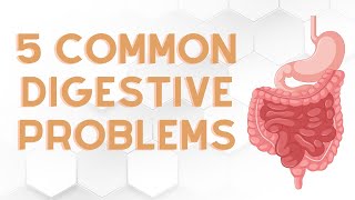 5 common digestive problems [upl. by Malloy]