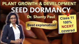 Seed dormancy  Plant growth and development [upl. by Tilly]