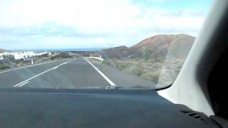 Driving To Playa Blanca Lanzarote [upl. by Esila]