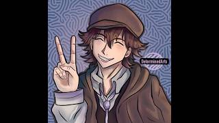 Drawing  Ranpo Edogawa  BSD  Speedpaint [upl. by Assille]