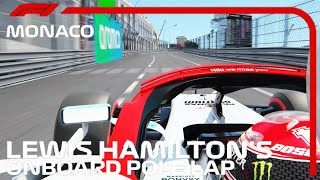 2019 Monaco Grand Prix Lewis Hamiltons Pole Lap  assettocorsa [upl. by Delaryd697]