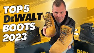 Top 5 DeWalt Safety Boots for 2023 Unleash the Power of Your Feet [upl. by Lledra]