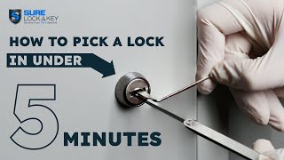 How To Pick A Lock In Under 5 Minutes [upl. by Atrim]