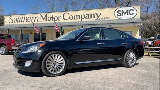 Heres Our 2016 Hyundai Equus Ultimate For Sale at Southern Motor Company  N Charleston SC [upl. by Nylle]