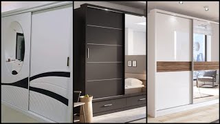 Best Sliding Wardrobe Design ideas  Latest Sliding Wardrobes for Bedroom [upl. by Atahs]